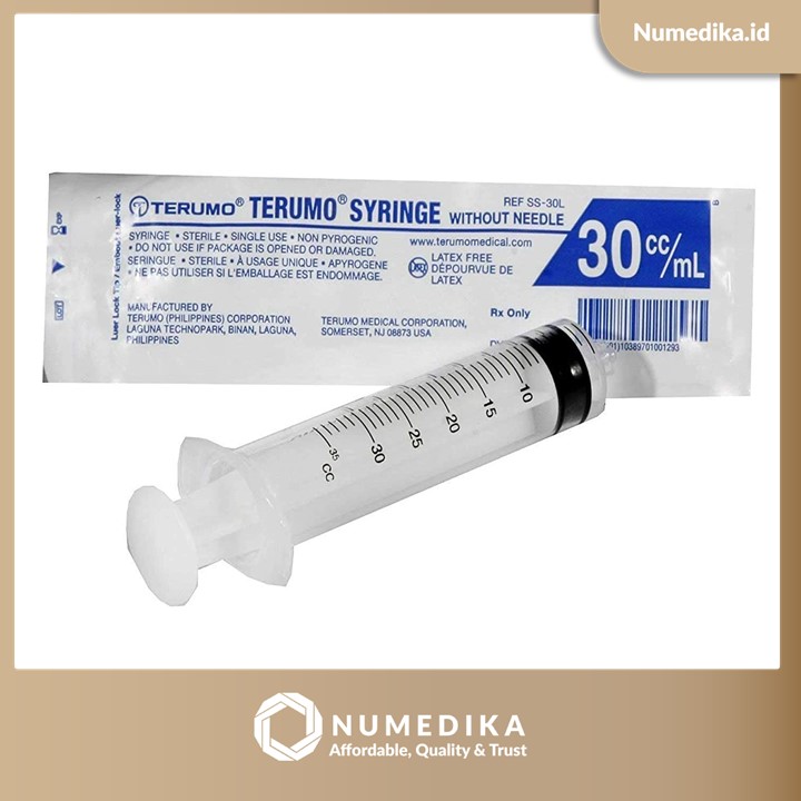 Syringe Without Needle Terumo 30 CC